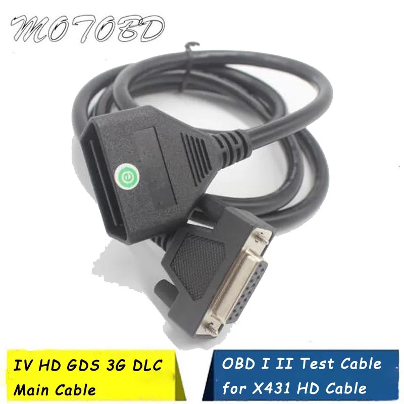 Для Launch X431 GDS 3G DLC основной кабель CRP123 Creader VII + VIII CRP129 OBD I II Тестовый Кабель |