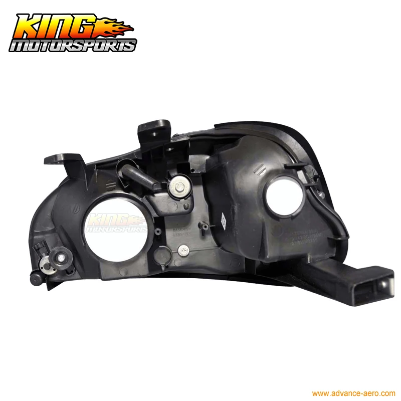 Черный корпус фары лампы W/янтарный угловой отражатель подходит для 1999-2000 Honda Civic