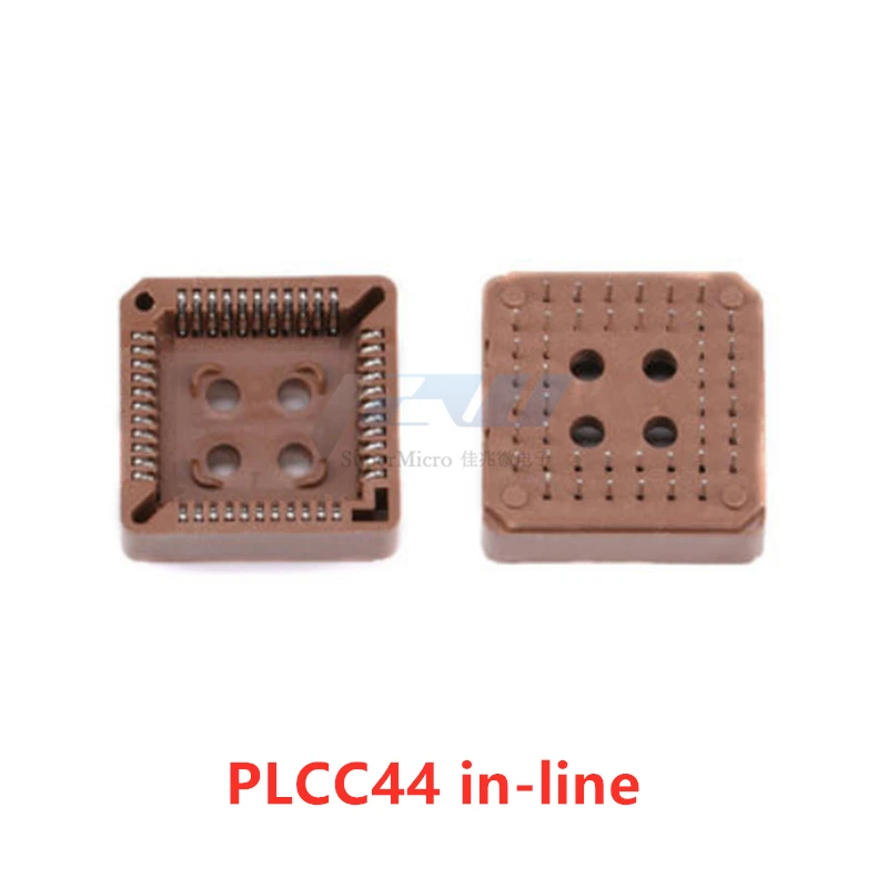 10 шт./лот PLCC32 PLCC44 слот прямое гнездо IC базовый чип тестовый блок|Соединители| |