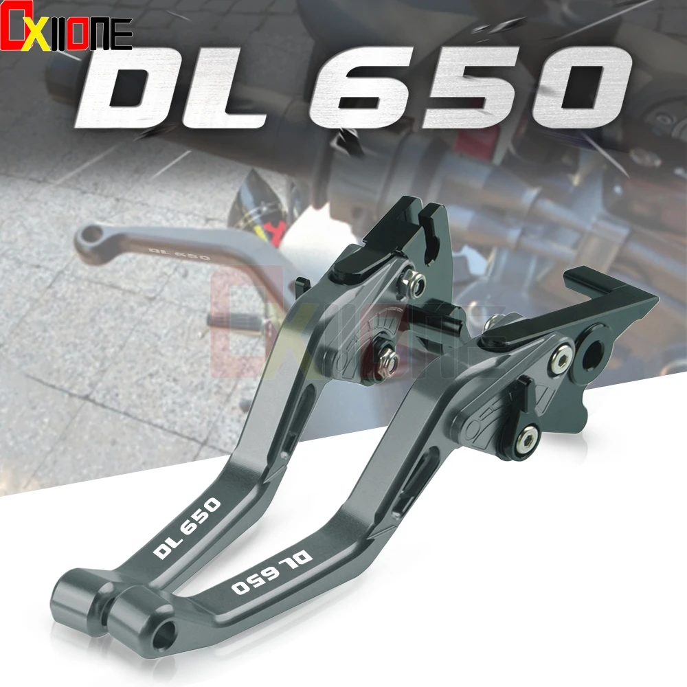 

For Suzuki DL650 V-storm Motorcycle Aluminum Adjustment Brake Clutch levers DL 650 VSTROM 2011-2018 2016 2017 Accessories