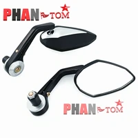 2pcs universal 78 round bar end rear mirrors moto motorcycle motorbike scooters rearview mirror side view mirrors