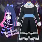 Женские трусики с поясом для косплея, черные трусики с поясом для косплея героя анархии, костюм горничной лолиты, вечерняя форма, 2021