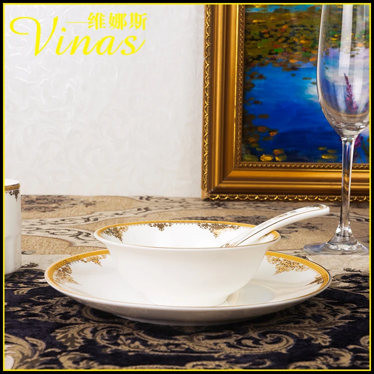 Роскошная Посуда в европейском стиле Пномпень керамическое обеденное блюдо