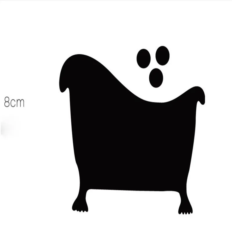 1 Набор стильных персональных 3D акриловых зеркальных настенных наклеек для