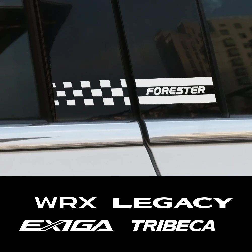 Автомобильные наклейки для Subaru Forester XV Outback Legacy WRX Tribeca Levorg BRZ Crosstrek потребоваемые