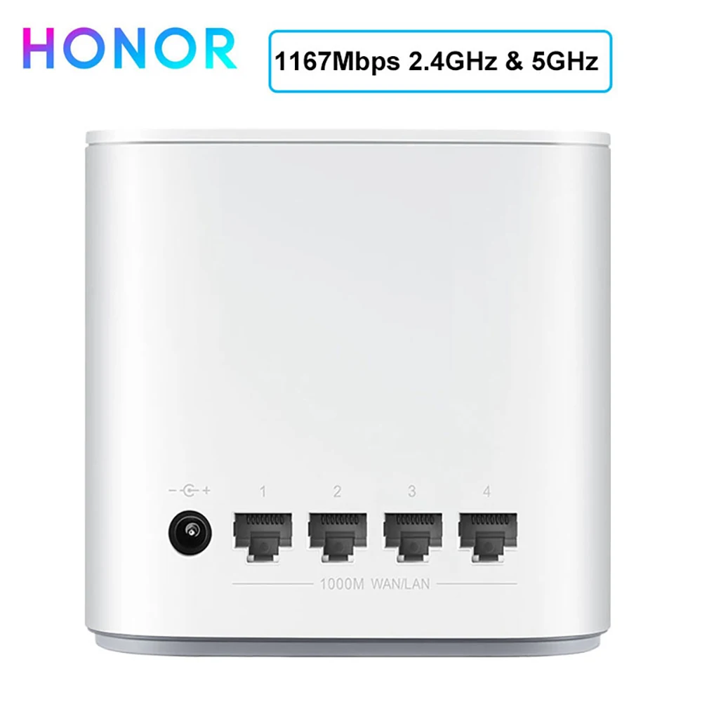 Беспроводной Wi-Fi роутер Honor Pro 2 двухдиапазонный ретранслятор 4 ГГц и 5