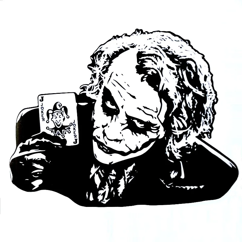 Персонализированные автомобиля Наклейка в стиле Джокер внешние аксессуары для