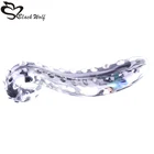 Большой Хрустальный фаллоимитатор Black wolf, Анальный для лесбиянок, для взрослых, интимные игрушки для женщин гей-женщин, мастурбация