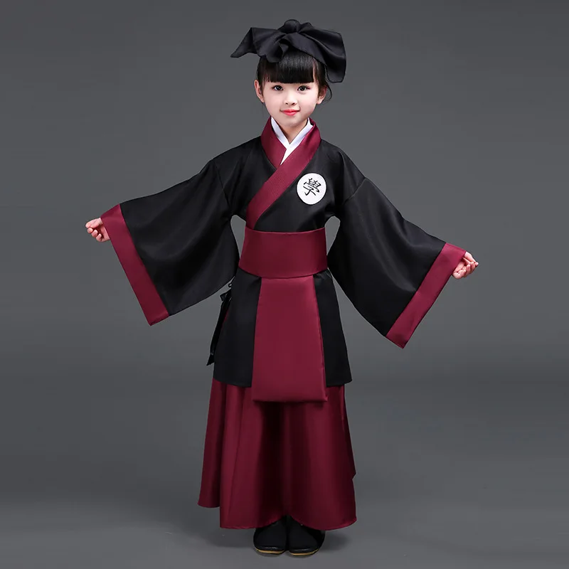 Шапка ханьфу китайской традиционной династии Тан детский халат танцевальные