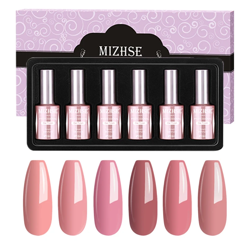 MIZHSE маникюрный набор гель лак для ногтей гибридные Лаки Полупостоянный UV Vernis