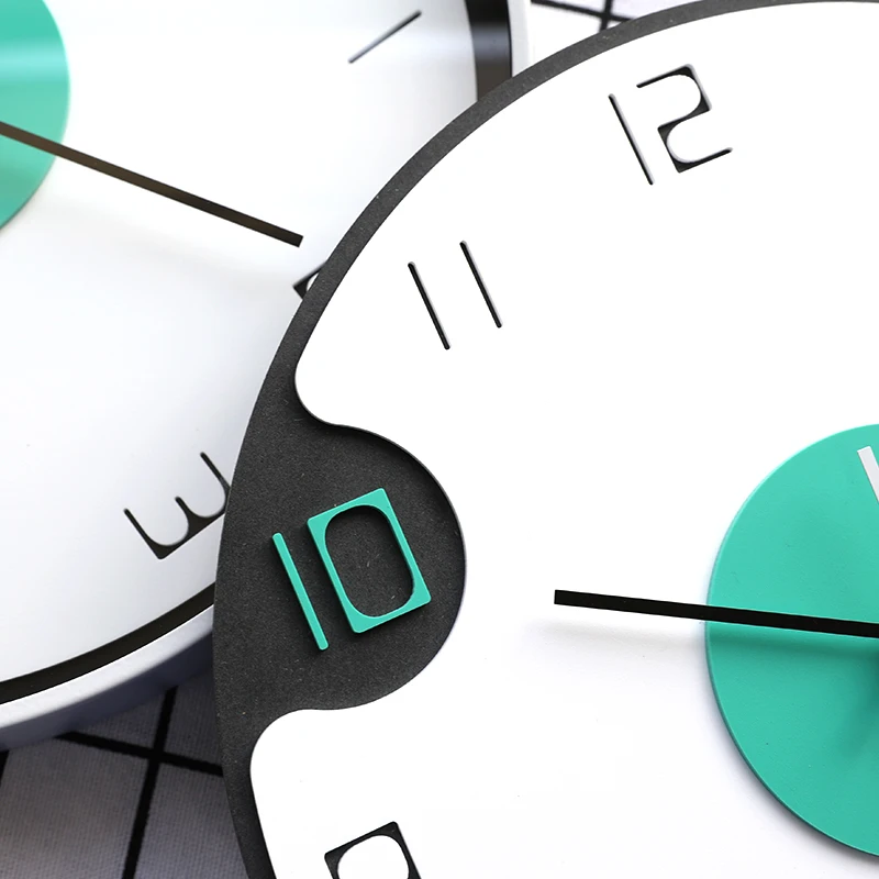 

Bedroom Quartz Wall Clock Silent Office Luxury Novelty Modern Design Wall Clocks Novelty Living Room Zegar Home Decor AE50WC