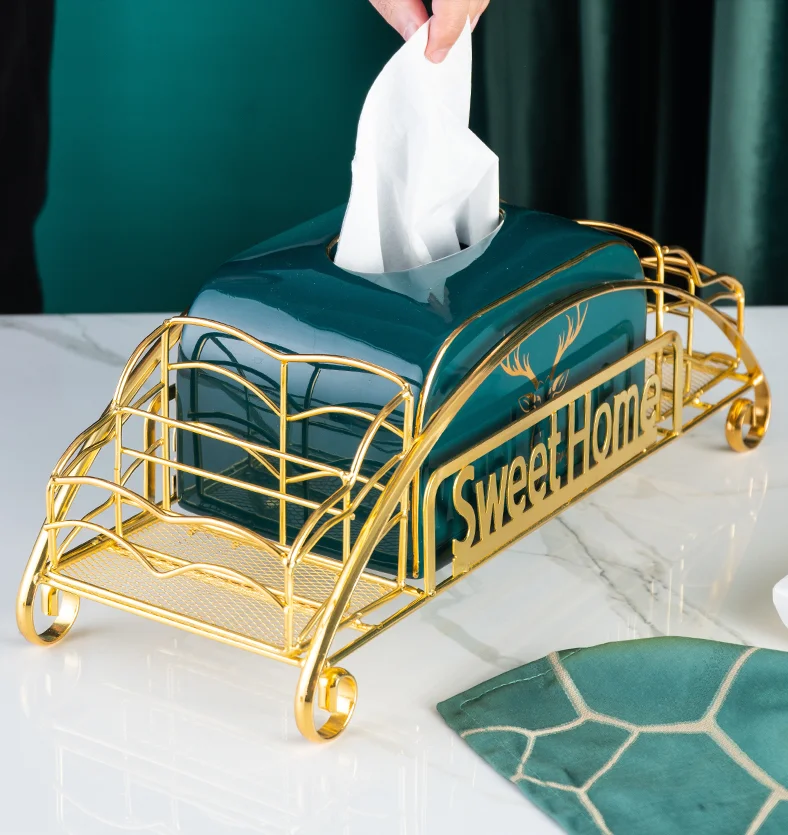 Креативный светильник роскошная коробка для салфеток дома гостиной