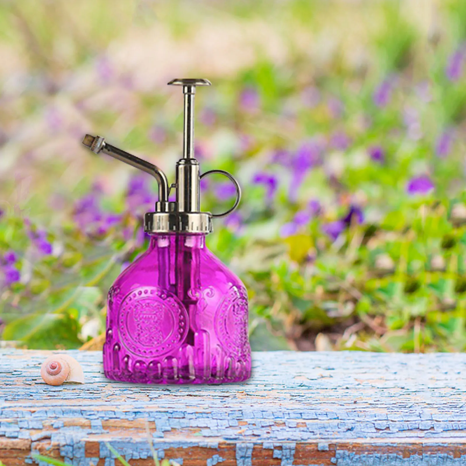 Plant Mister Glass Watering Spray Bottle Can Retro High-atomization Nozzle Sealed Leak-proof For Garden Plants Flower | Дом и сад
