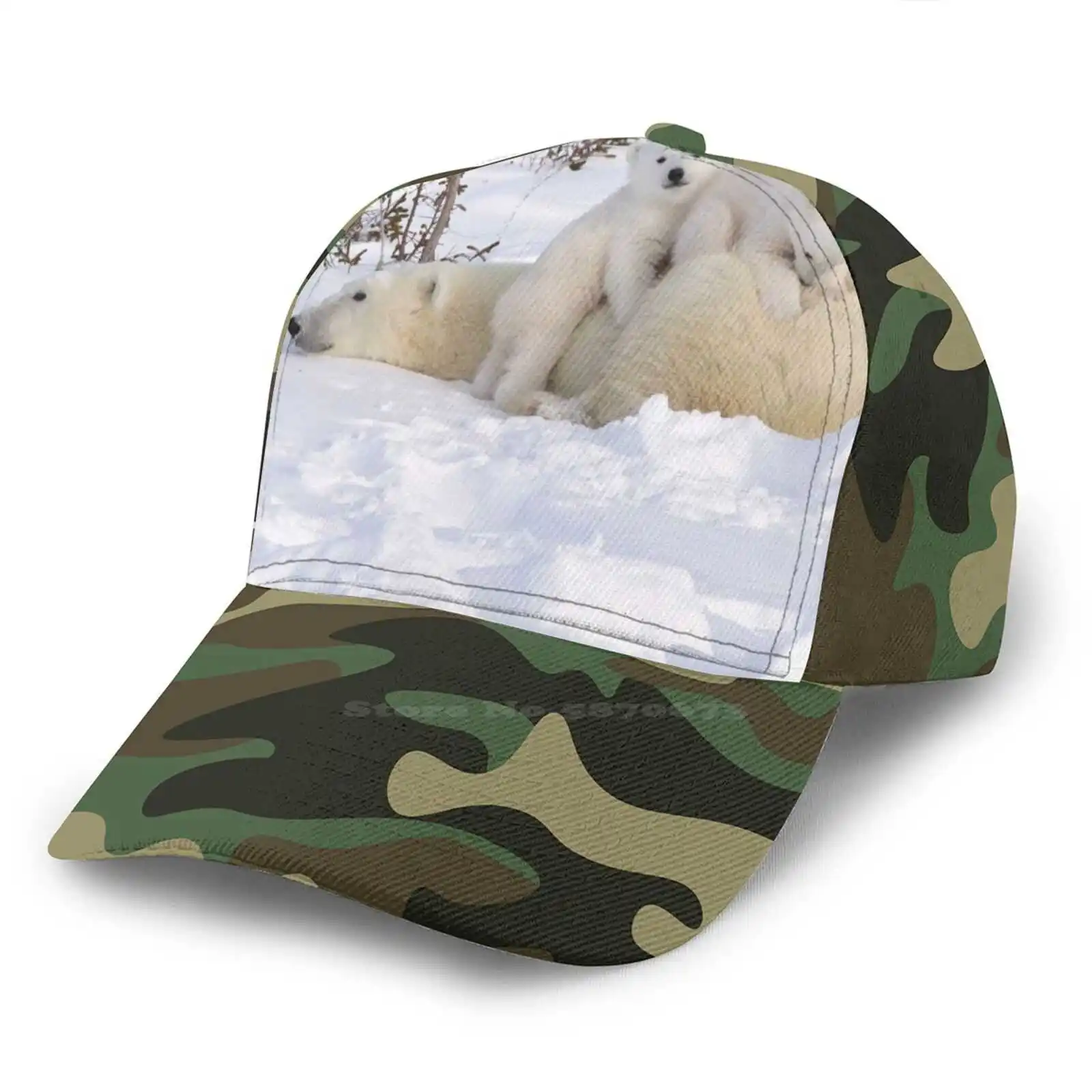 Белые медвежонки игрушечные плоская шапка зеркальная сетчатая застежка белые