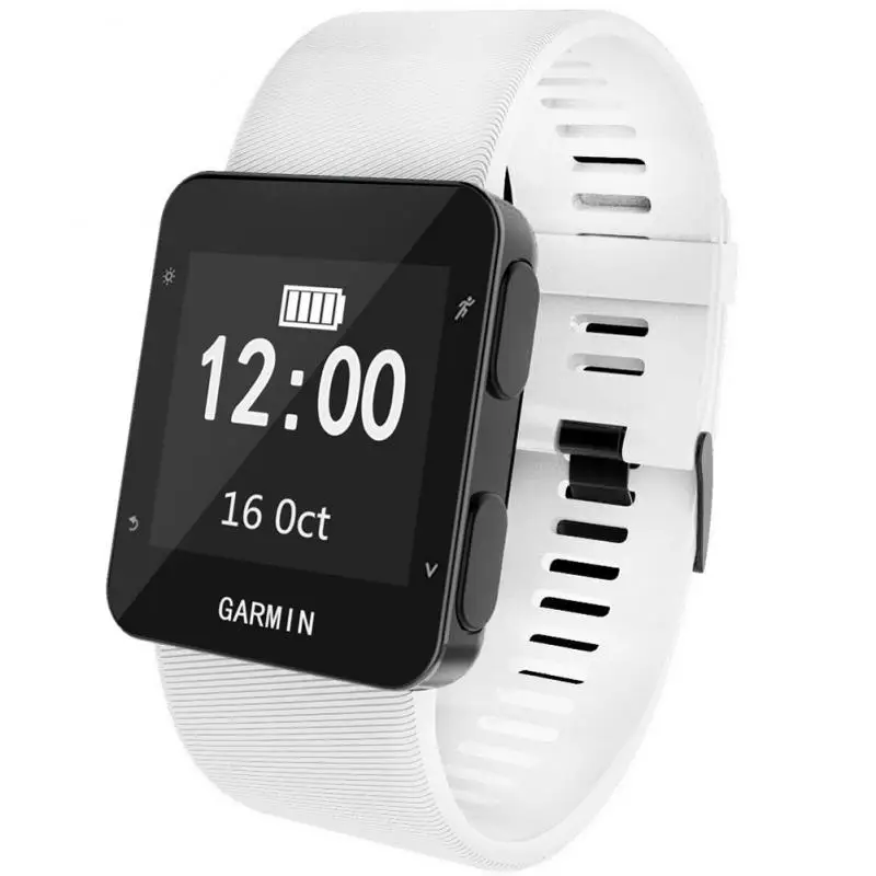 Из силикагеля мягкий ремешок для смарт часов Garmin Forerunner 35 Смарт часы Регулируемый