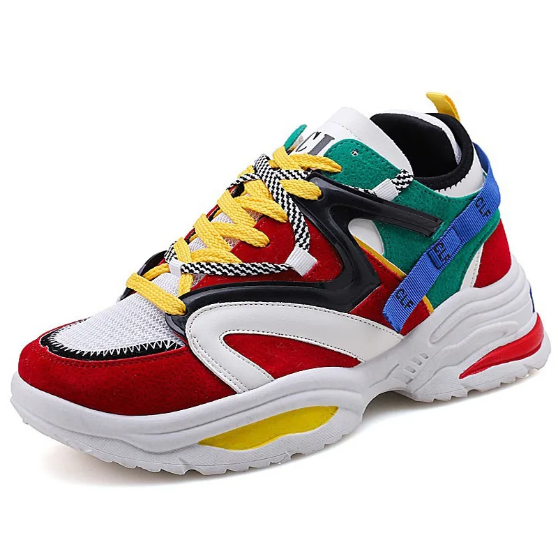 Туфли мужские/женские повседневные улучшенная дышащая обувь подходящие к цвету