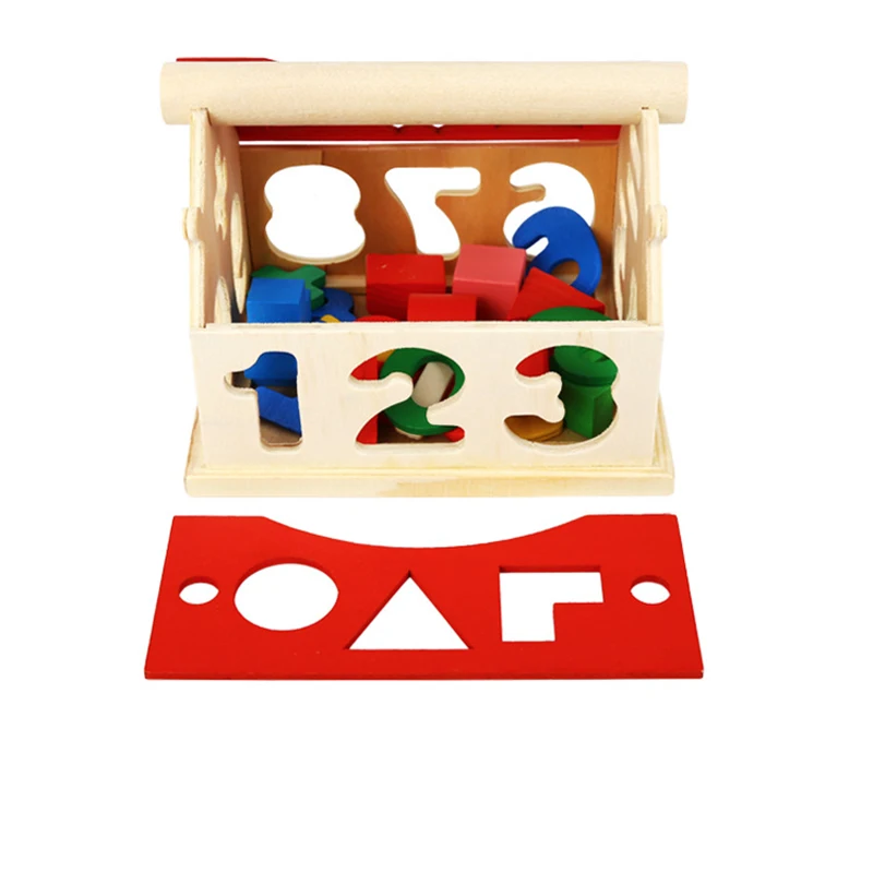 

Hot Sales Early Childhood Educational Toys Digital House Disassembly And Assembly Of Smart House Digital Shape Pairing Blocks