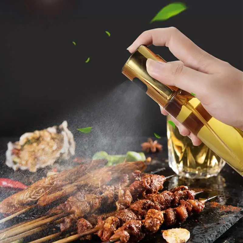 

Glass Oil Pump Spray Bottle Olive Can Tool Pot Cooking Kitchen Barbecue Pot BBQ Barbecue Cooking Tool Kitchen Accessories