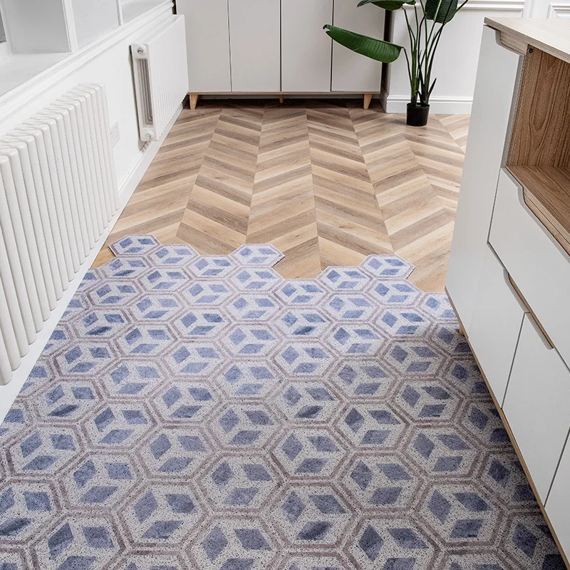 can be cut doormat carpet pvc kitchen mat bath mat hallway doormat non slip custom mats carpet home floor indoor entrance carpet free global shipping