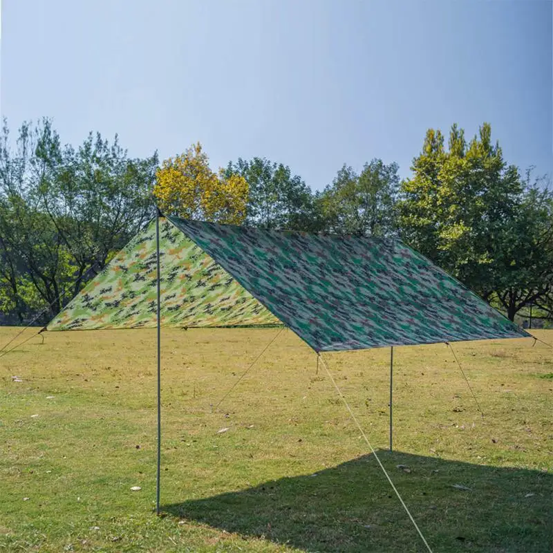 

Waterproof Protection Excess Heavy Duty Shade Sail Sun Canopy Outdoor Waterproof Beach Tent Camping Mat