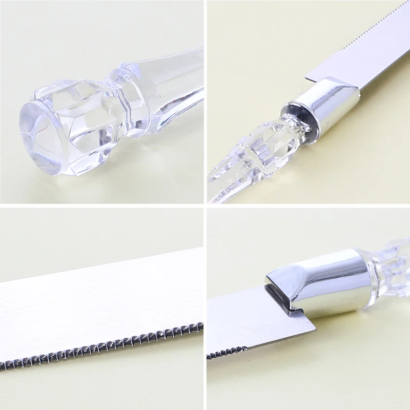 Набор лопат для торта из нержавеющей стали 2 шт. нож хлеба пиццы десерта пирога