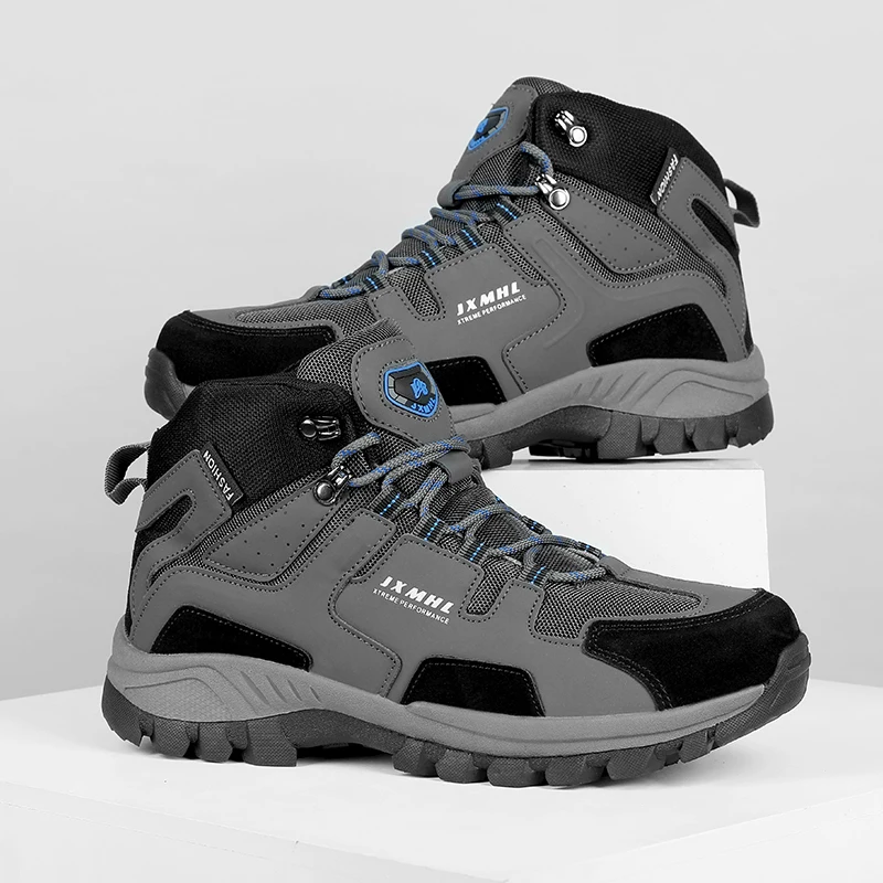 

Hiking Shoes Men Outdoor Sports Breathable Climbing Trekking SHoes for Men TPR Sole Sneakers Male Hiking Boots Athletic Shoes