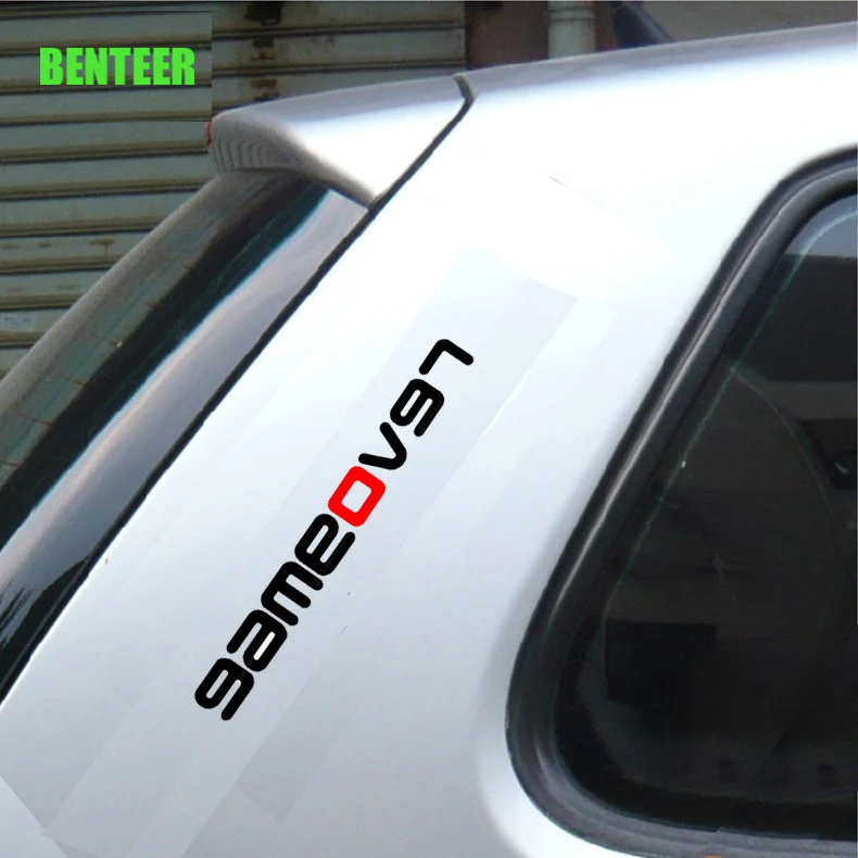 Автомобильная наклейка Revo Gameover для Volkswagen Golf 6 7 Polo Sagitar B6 R36 B7L CC Touran Passat B8 Audi A1 A3 A4 A6 -