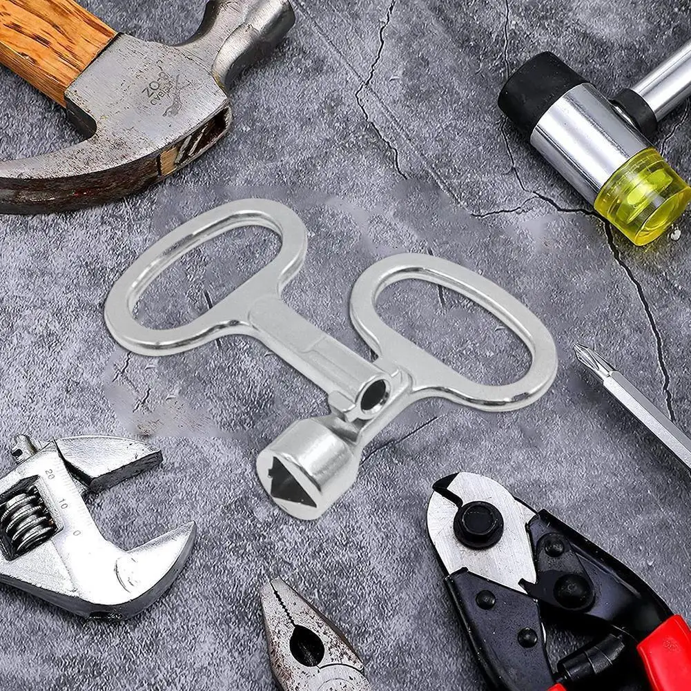 

1pcs Universal Multifunctional Wrench Suitable For Water And Electricity Meter Box Valves Electrical Cabinet Locks O6U0
