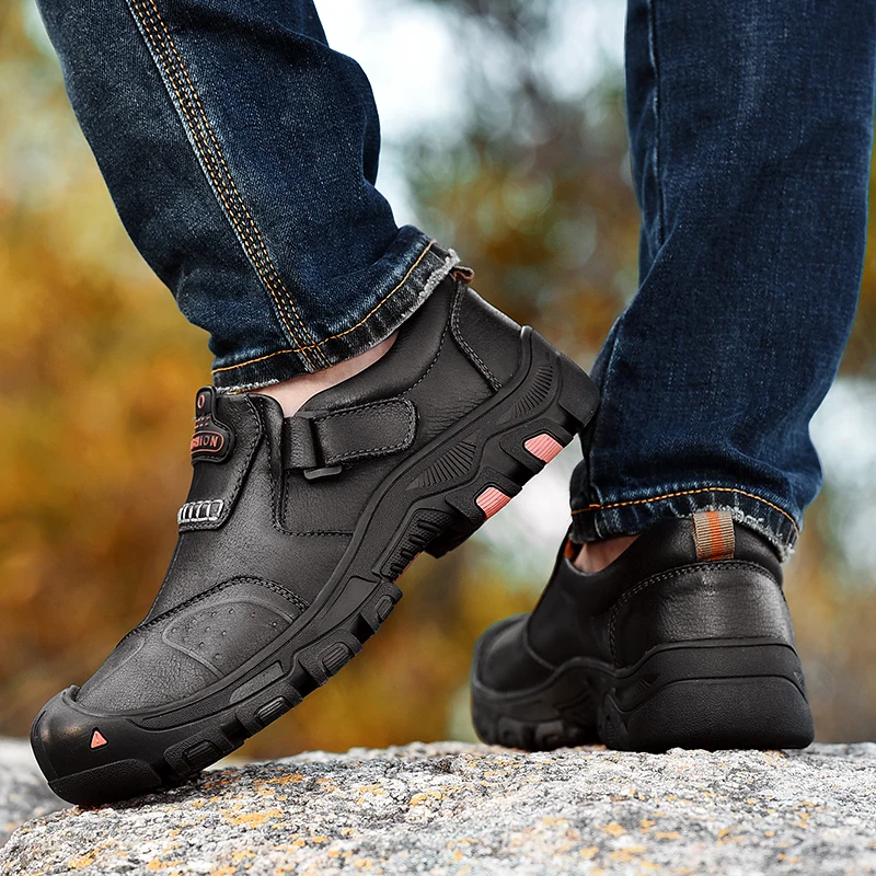

2020 Men Casual Shoes Luxury Brand Genuine Leather Mens Loafers slip on Moccasins Breathable outdoor fashion Driving Shoes men