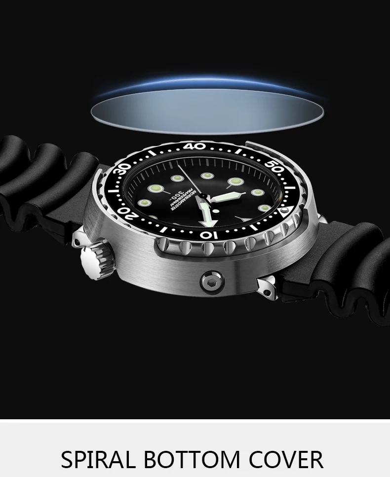 Лидирующий Бренд Rolexable 300 м водонепроницаемые мужские часы для дайвинга автоматические механические часы 316 нержавеющая сталь сапфировые часы для ныряльщика