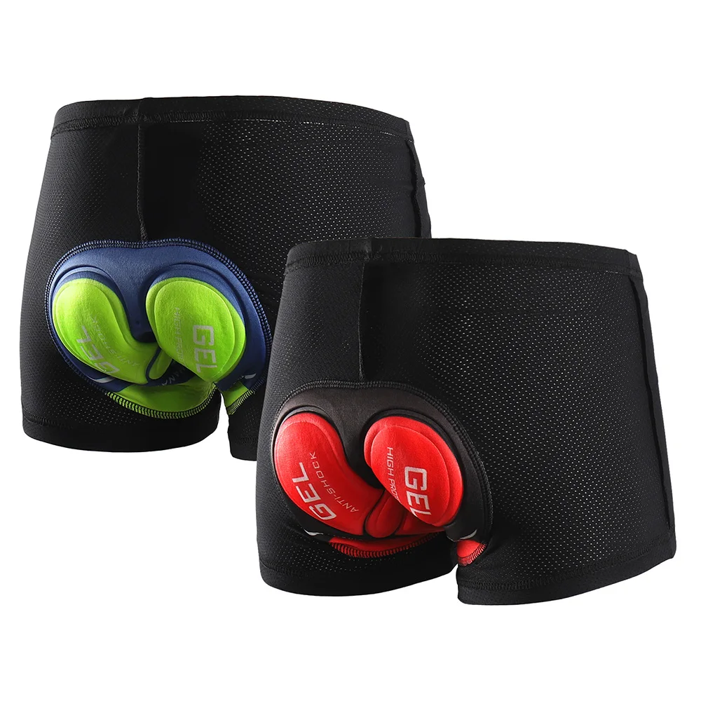 

Top Men's Cycling Shorts Breathable Quick dry underpants 5D Gel Padded MTB Shorts Panties Riding Shorts Bike Underwear