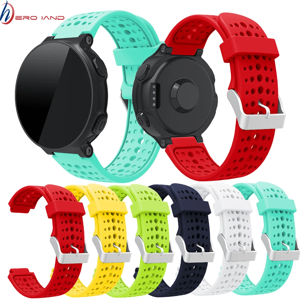 Силиконовый браслет для Garmin Forerunner 235 220/230/235/620/735XT/630 Lite