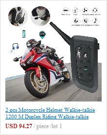 Мотоцикл для переносного приемо-передатчика Bluetooth гарнитура, наружный полно-дуплекс в режиме реального времени вызова Беспроводной для мотоциклетного шлема гарнитура E6