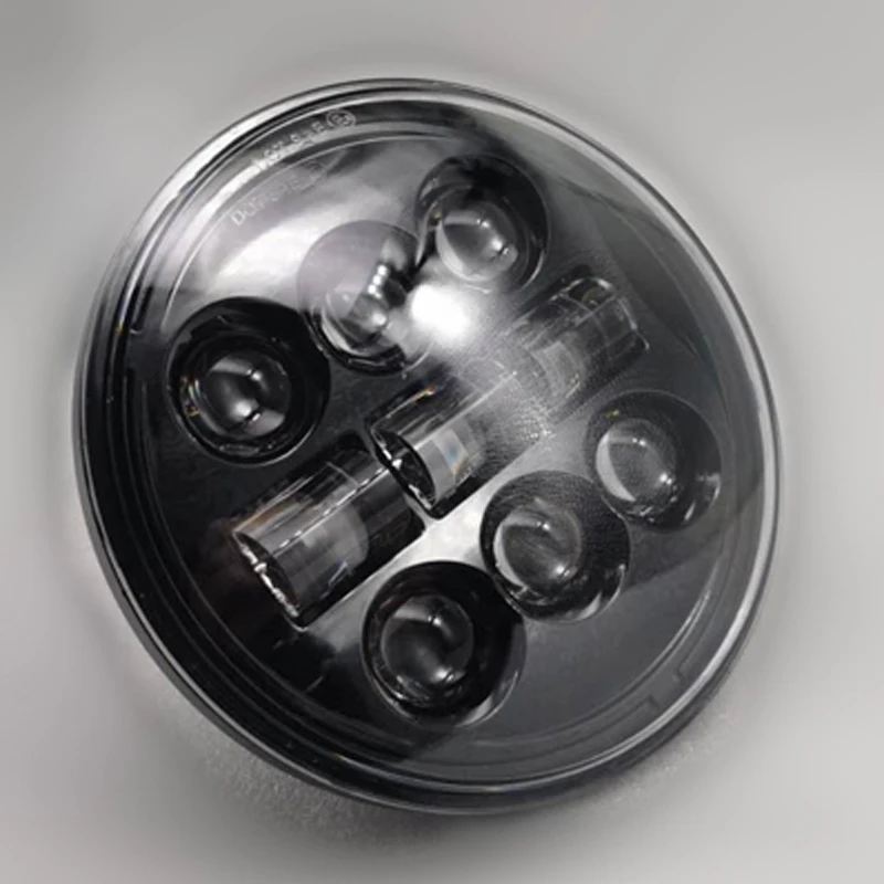 5 75 светодиодная фара 3/4 дюйма Белый Янтарный Halo для Dyna Sportster Виктори Триумф