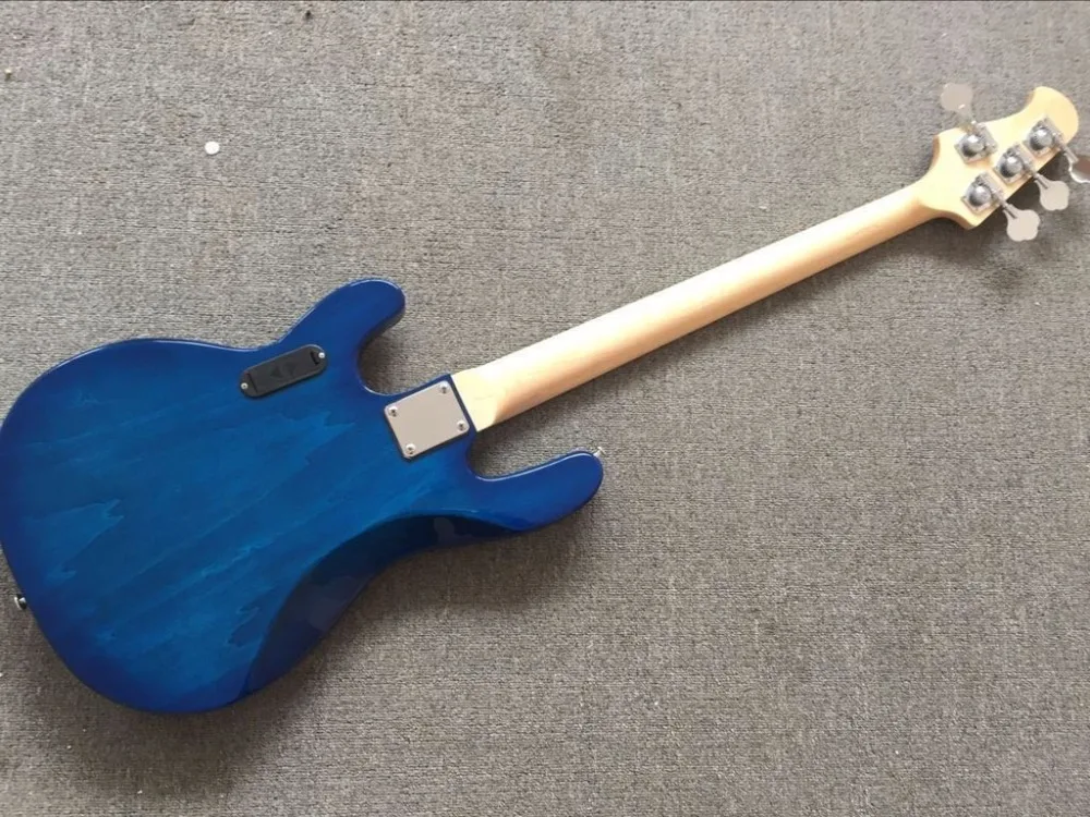 Новинка 2019 г. фабрика + Ernie Ball музыкальный человек stingRay прозрачный синий