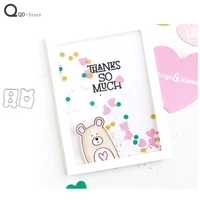 panda embossing metal cutting dies clear stamps handmade tools diy card make mould model craft decoration new 2021 wholesale