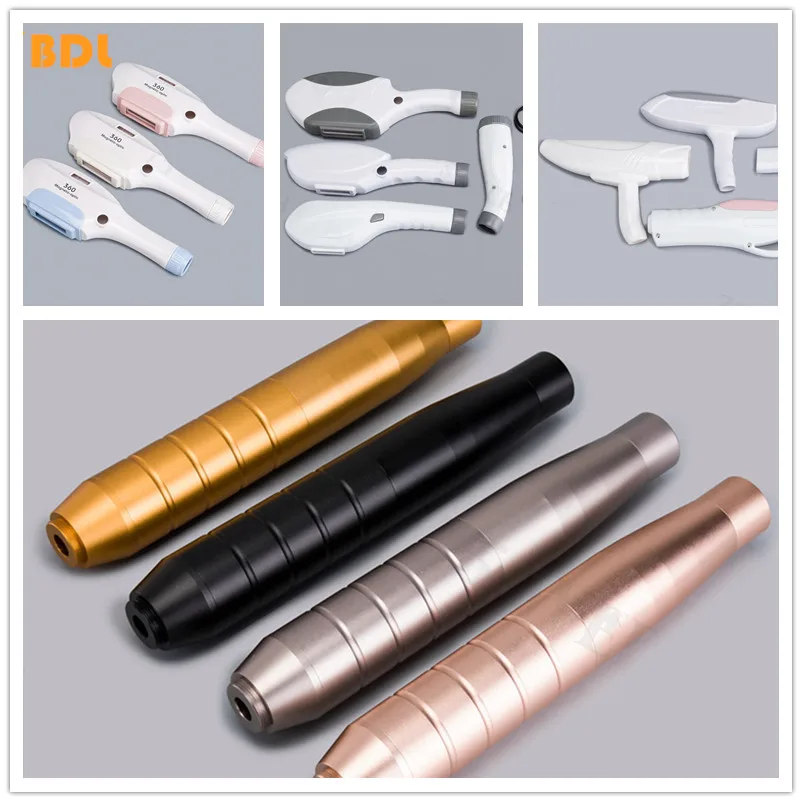 Ручка для удаления волос ipl дома пластмассовый металлический корпус yag лазерный