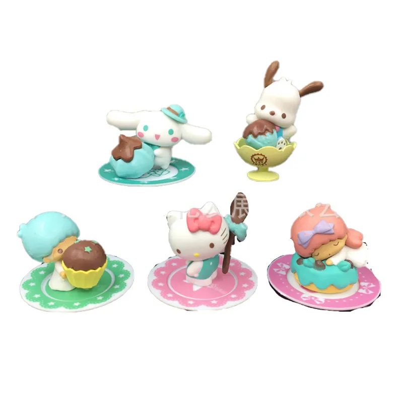 

Kawaii Sanriod аниме десертная серия Mymelody Onpompurin Cinnamoroll украшение торта, выпечки Украшение мальчик девочка подарок