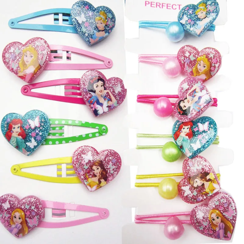 6 шт. Disney нижнее белье с рисунком из мультфильма трусы заколка для волос