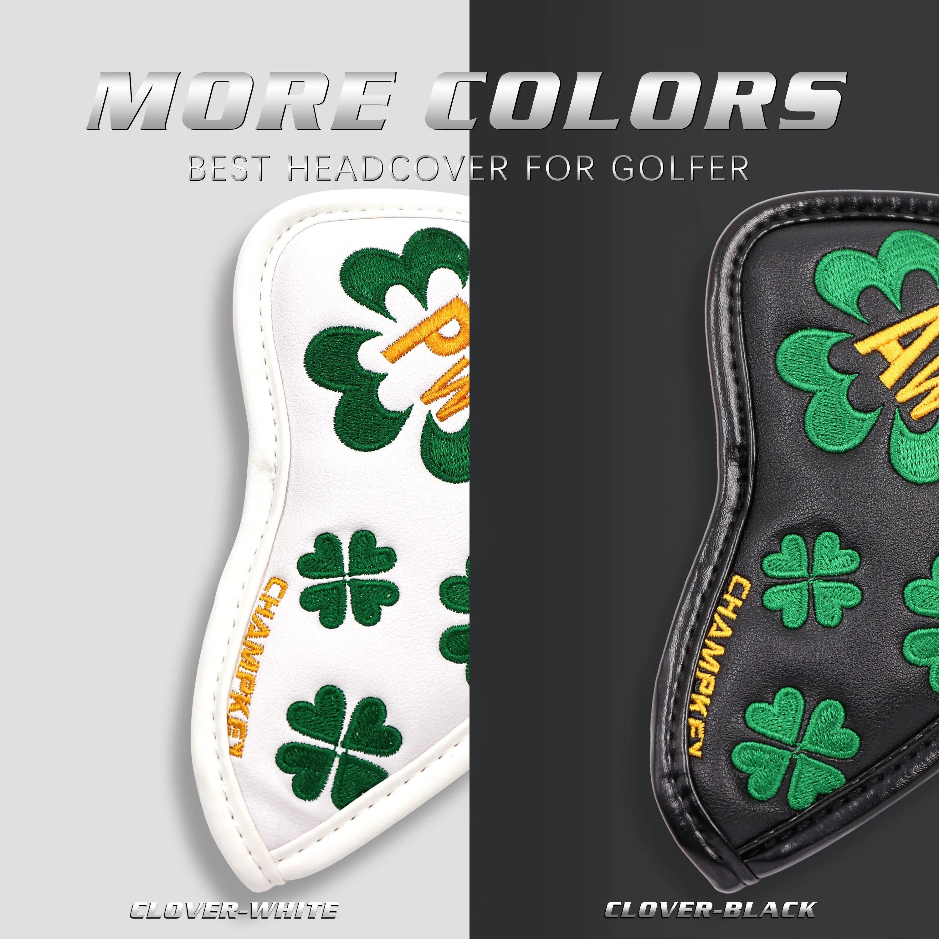 Железная головка для гольфа цвета шампань Люси клевер табличка с номером 10