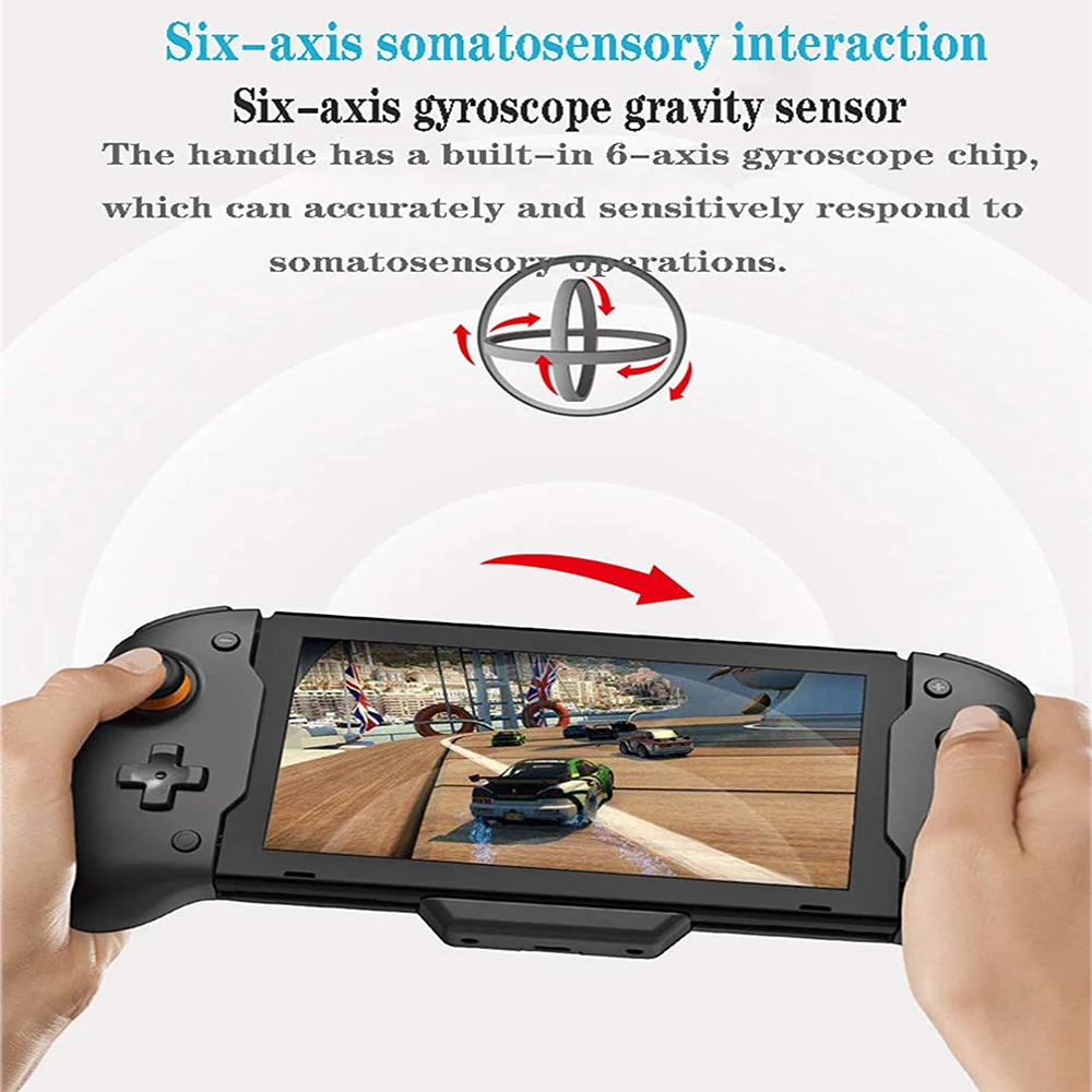 Ручной контроллер для Nintendo Switch приставка джойстика двойной мотор вибрация