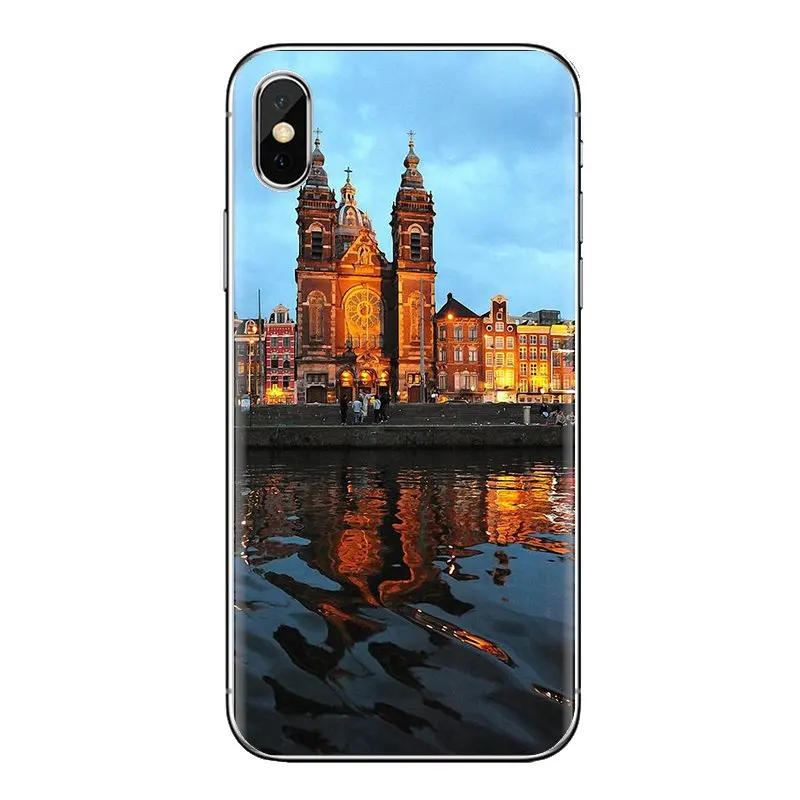 Travelling Amsterdam The Netherlands Mobile Phone Cover For Xiaomi Redmi 4 3 3S Pro Mi3 Mi4 Mi4i Mi4C Mi5 Mi5S Mi Max Note 2 |