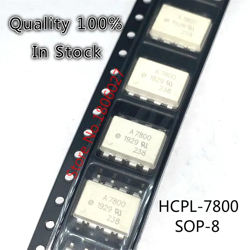 Отправка бесплатно 50 шт. A7800 HCPL7800 HCPL 7800 SMD SOP 8 оптрон новый импортный