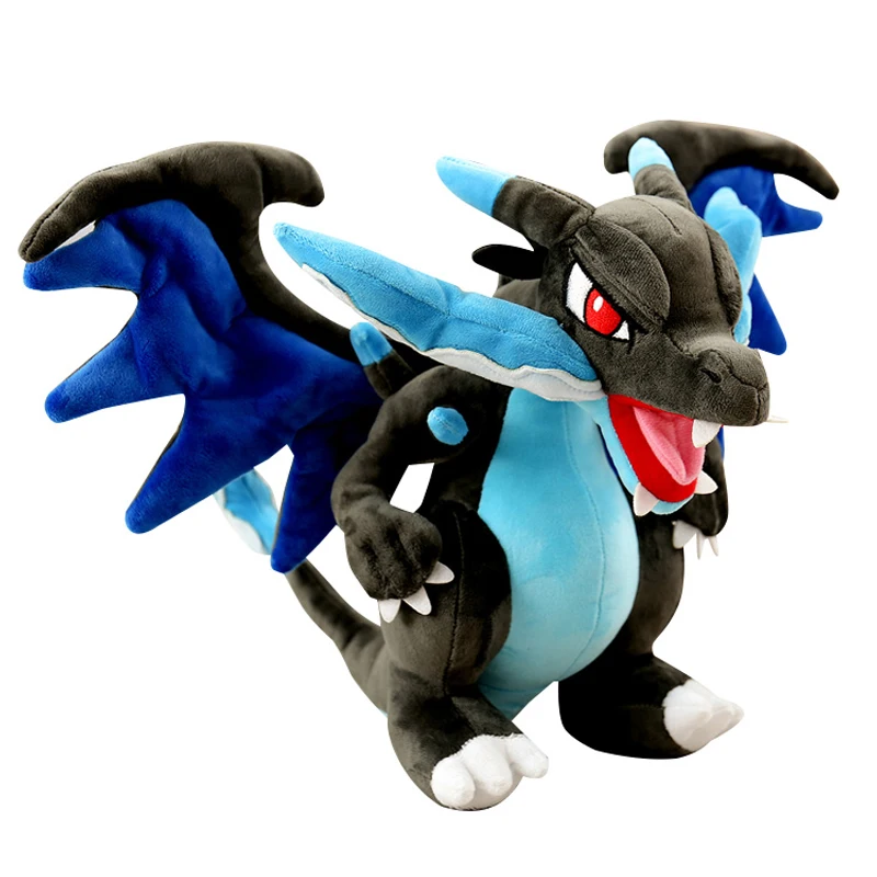 TAKARA TOMY-peluche de Pokemon Mega Charizard, juguete de felpa de gran tama&ntilde;o de 30cm, Mega Evolution X & Y Charizard-2