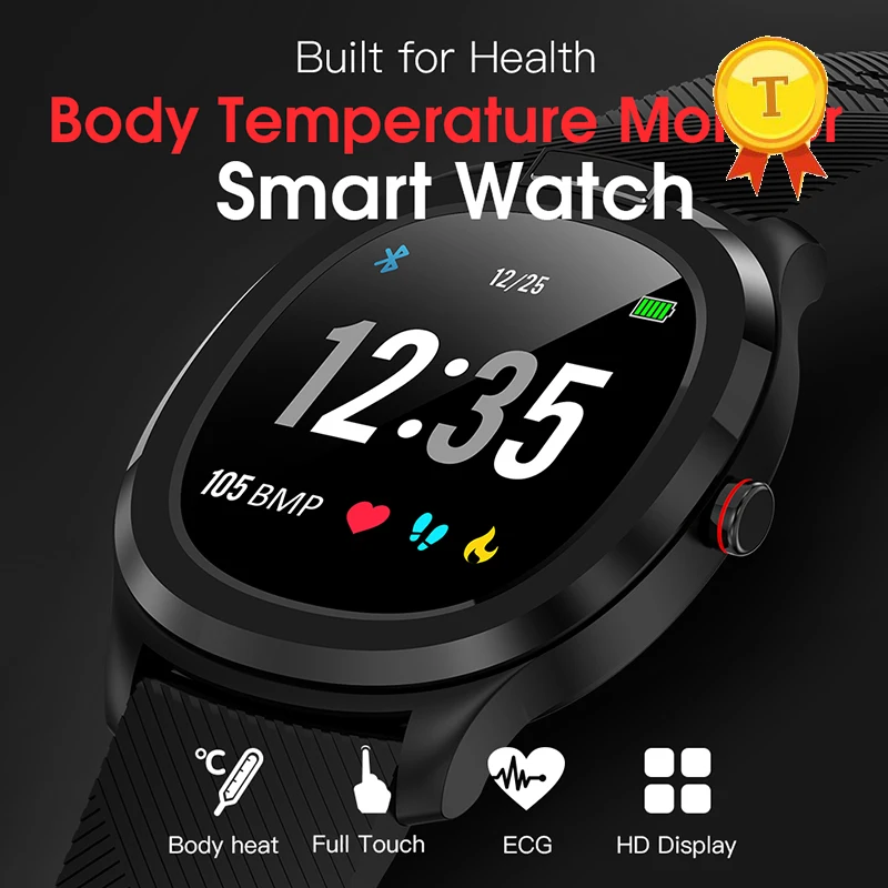 Смарт часы с пульсометром и тонометром ip68|Смарт-браслеты| |