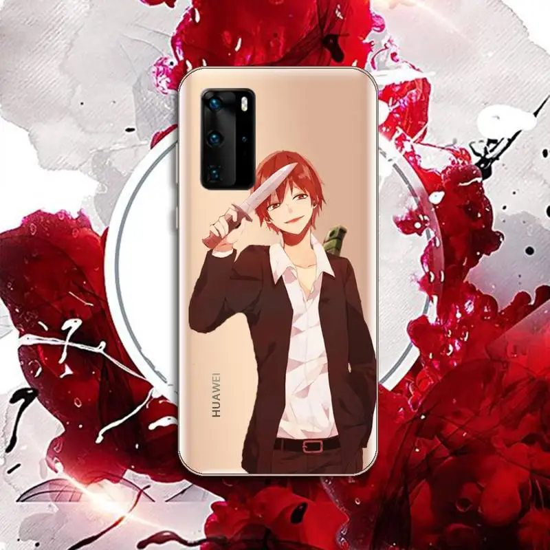 

assasination classroom Phone Case Transparent for Huawei P20 P30 P40 honor 8 10i P smart 2019 Samsung A71 A21S S10 20 plus