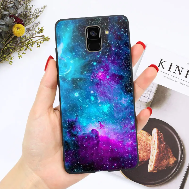 oo14 Мягкий для samsung J6 плюс чехол Глянцевая блестящая для samsung Galaxy J4 Plus J3 J5 J7 чехол Coque - Цвет: oo14