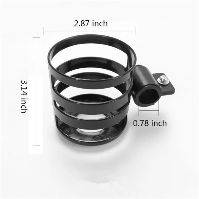 Portavasos para cochecito de beb&eacute;, soporte para botellas de leche, estante para bicicleta, accesorios para cochecito-2
