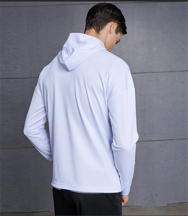 Vansydical, мужские спортивные куртки, спортивные куртки с капюшоном, на молнии, с длинным рукавом, Осень-зима, для улицы, для фитнеса, тренировки, бега, спортивная одежда, топы