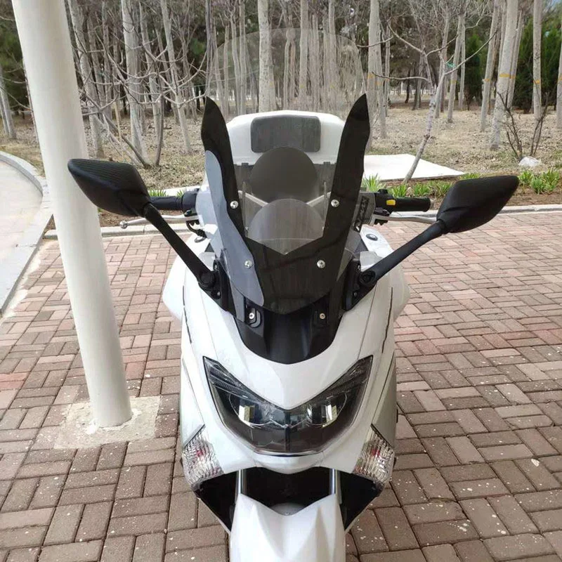 Для YAMAHA NMAX 155 125 мотоциклетные зеркала заднего вида лобовое стекло кронштейн